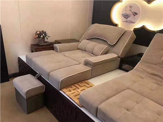 蕓錦足道的足療沙發